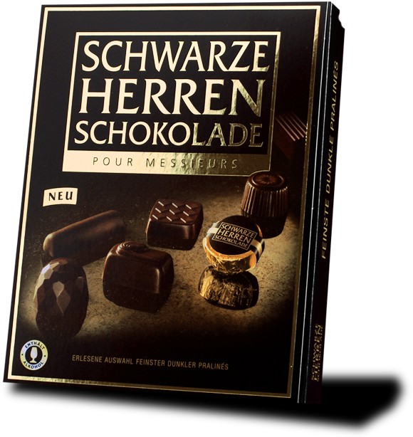 Sarotti Schwarze Herren schokolade - Edelbitter 100g
